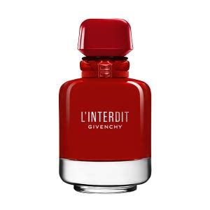 l'interdit givenchy druni|Givenchy l'interdit rouge ultime.